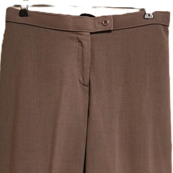 NWOT East 5th Tan Taupe Straight Trouser Slacks Dress Pants 26" Waist Women's 4P - Picture 2 of 5